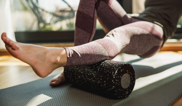 fashia foam roller at home